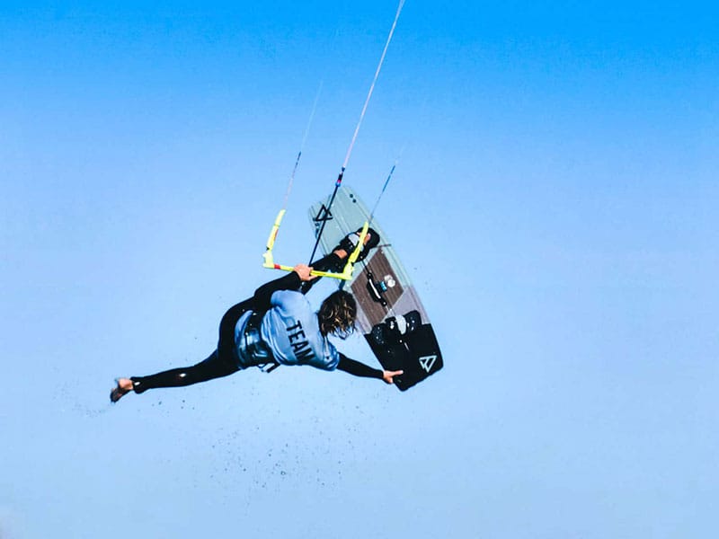 Kitesurfen Springen lernen Ostsee