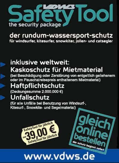 Kitesurfen Ostsee Safety Tool
