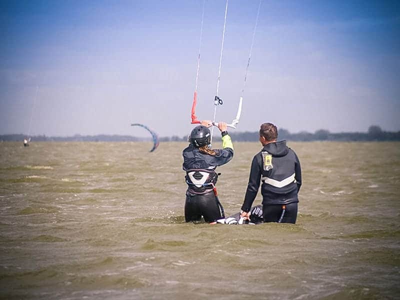 Kitesurfen lernen Ostsee Sport