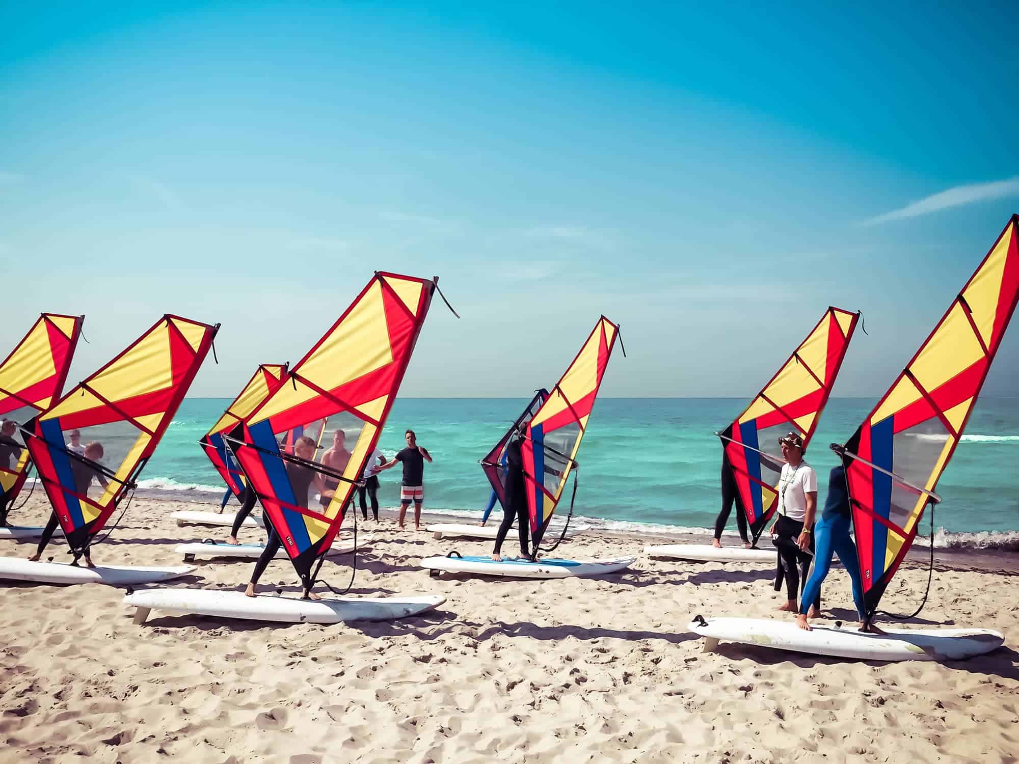 Windsurfen-lernen-Ostsee-Schnupperkurs2 Windsurfen lernen Ostsee Schnupperkurs