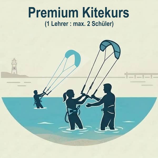 Basic Plus vs. Premium Kitesurfen • LOOP IN Surf & Kiteschule Dierhagen